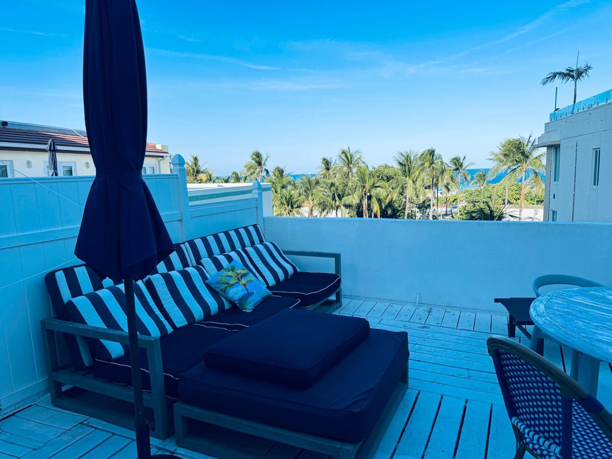 Sunrise Penthouse Ocean View Terrace Beach Few Steps Away Sobe Miami Beach Exterior foto